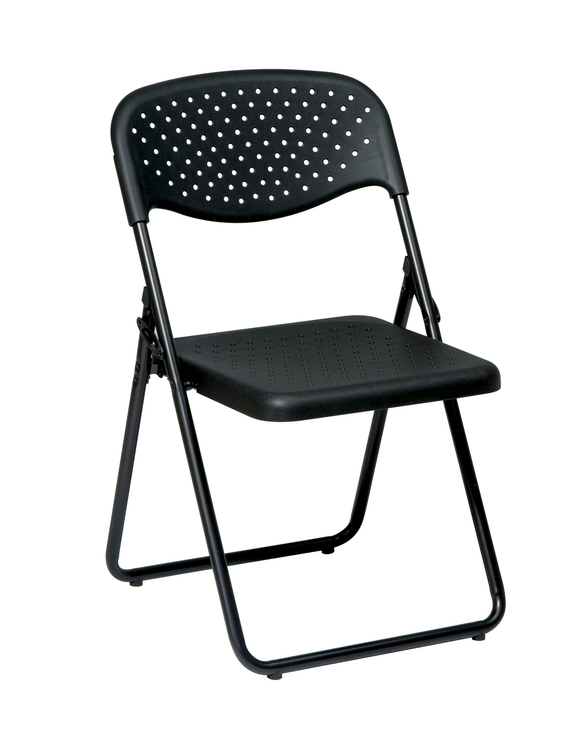 Folding Chair with Plastic Seat and Back